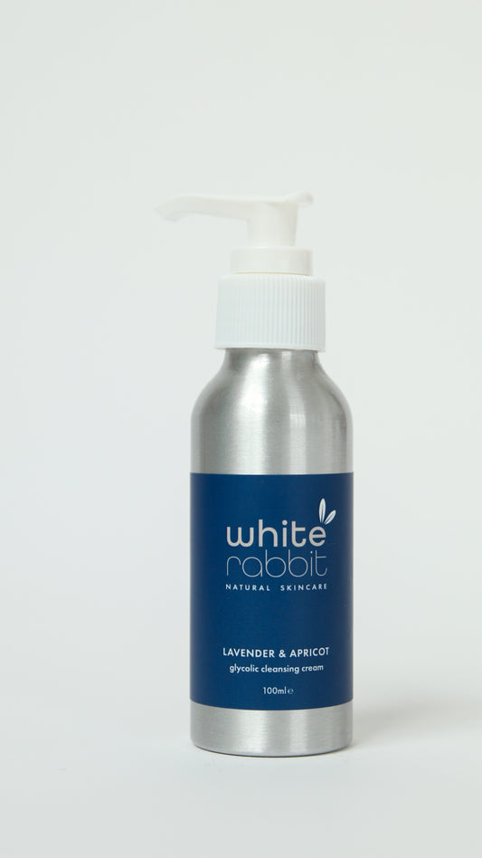 White Rabbit Lavender & Apricot Glycolic Acid Cream Cleanser