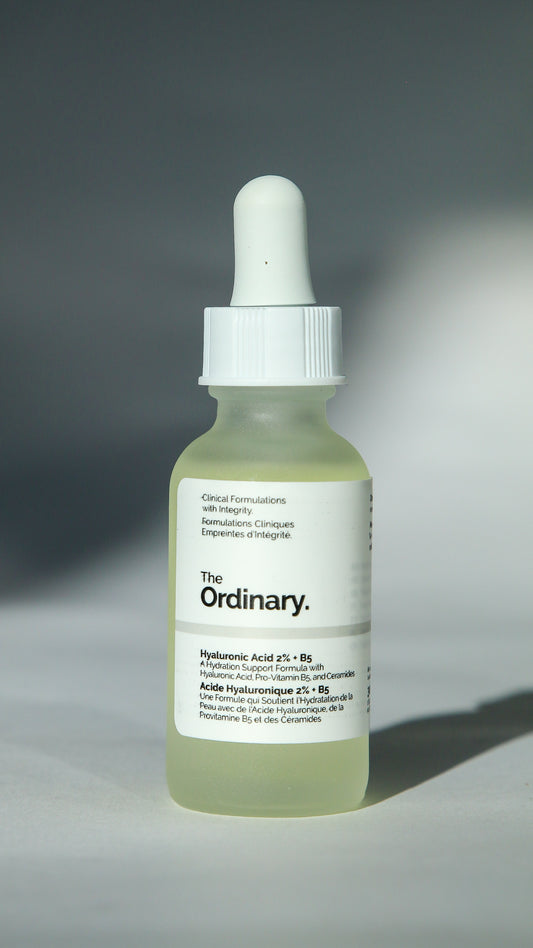 The Ordinary Hyaluronic Acid 2% + B5 (with Ceramides), Multi-Depth Hydration Serum for Plumper, Smoother Skin