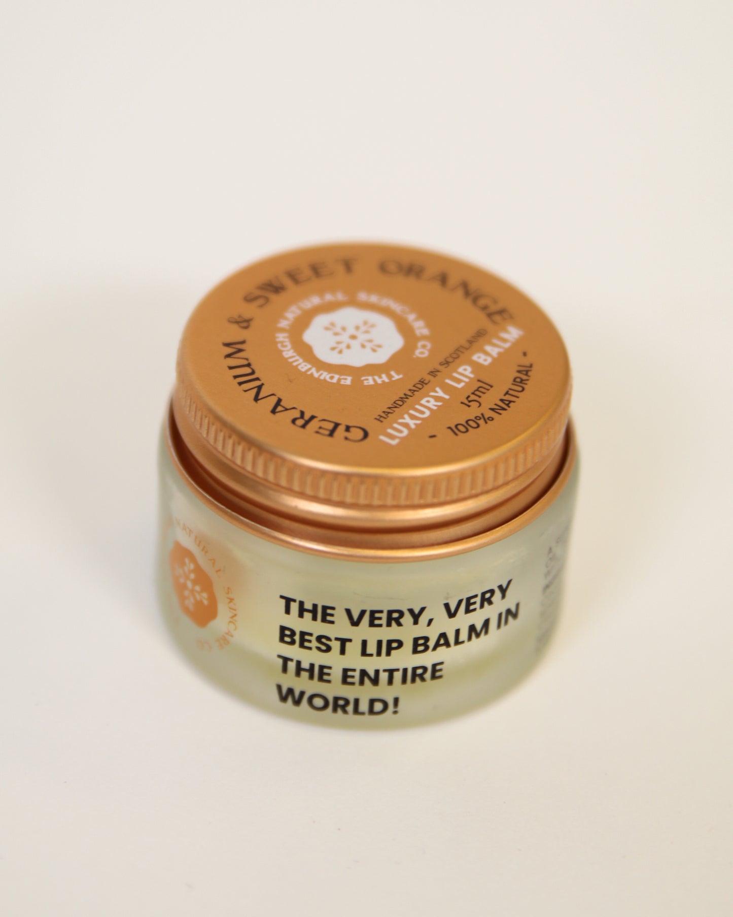 The Very, Very Best Lip Balm In The Entire World! Geranium & Sweet Orange